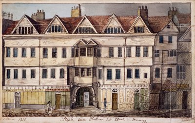 Staple Inn, London by Daniel Thorn