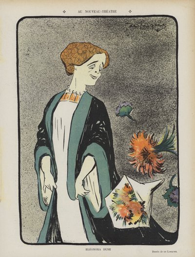 Eleonora Duse, Italian actress by Daniel de Losques