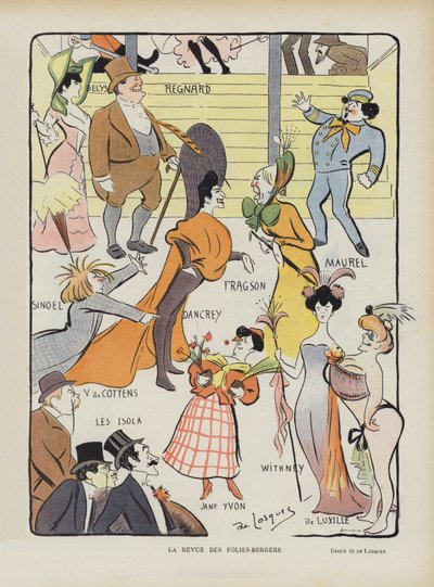 Illustration for Le Rire by Daniel de Losques