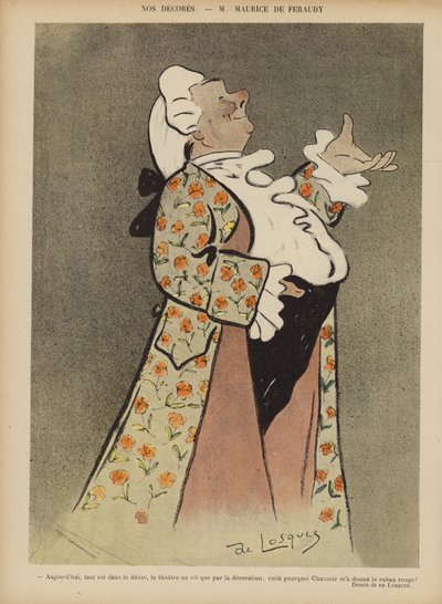 Maurice de Feraudy, French Songwriter and Actor by Daniel de Losques