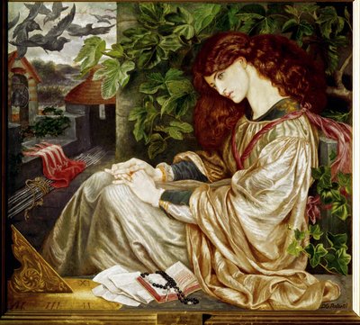 La Pia by Dante Gabriel (after) Rossetti