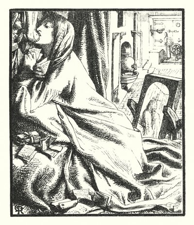 Mariana in the South by Dante Gabriel (after) Rossetti
