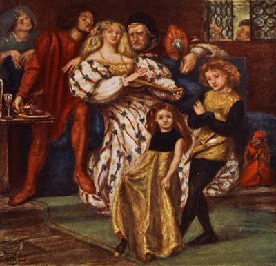 The Borgia Family by Dante Gabriel (after) Rossetti