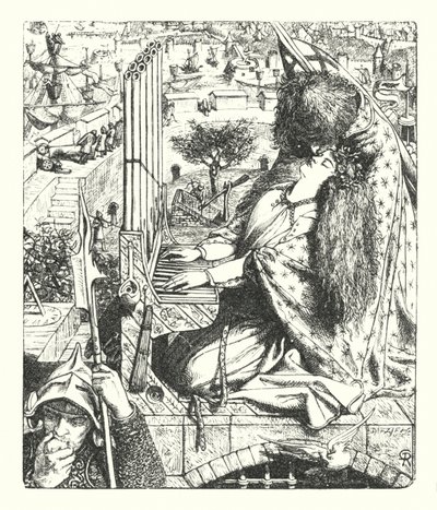 The Palace of Art by Dante Gabriel (after) Rossetti