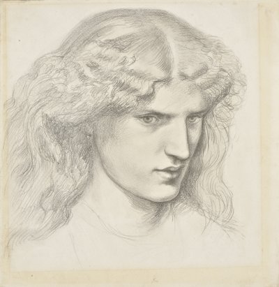 Portrait of Annie Miller by Dante Gabriel Charles Rossetti