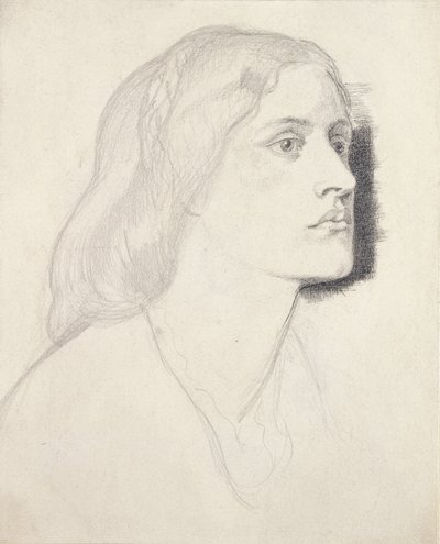 Portrait of Miss Ruth Herbert by Dante Gabriel Charles Rossetti