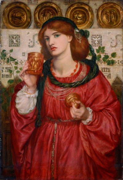 The Loving Cup, 1867 by Dante Gabriel Charles Rossetti