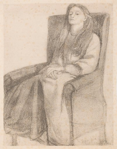 Elizabeth Siddal by Dante Gabriel Rossetti