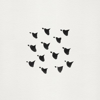 Abstract Flock Flight by Danushka Abeygoda