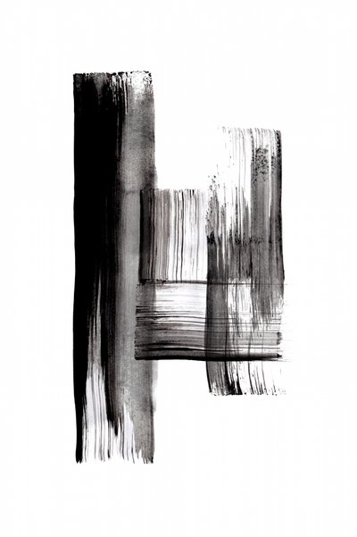 Bold Black Strokes by Danushka Abeygoda