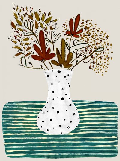 Modern Botanical Bouquet by Danushka Abeygoda