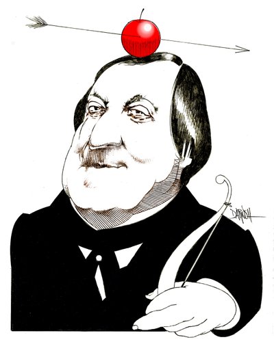 Gioachino Rossini, 2024 by Dariush Radpour