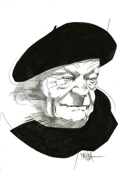 Giuseppe Ungaretti, 2024 by Dariush Radpour