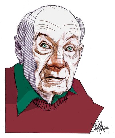 Gustave Thibon, 2014 by Dariush Radpour