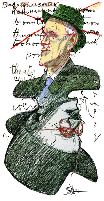 James Joyce by Dariush Radpour