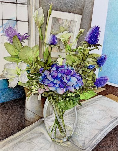 Summer Hydrangea, 2023 by Darrell Windjack