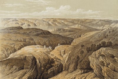 Wilderness of Engedi by David (after) Roberts