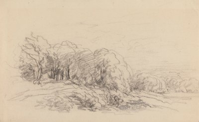 Landscape with Trees by David Cox