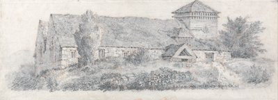 Llanfair Church, North Wales by David Cox