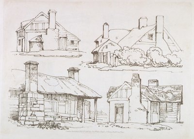 Plate 3 from Progressive Lessons on Landscape for Young Beginners, 1816 by David Cox