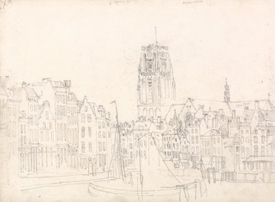 Rotterdam: The Church of St. Lawrence by David Cox