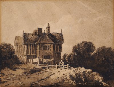 Study of Old House by David Cox