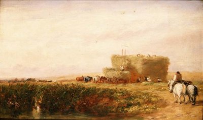 The Hayfield by David Cox