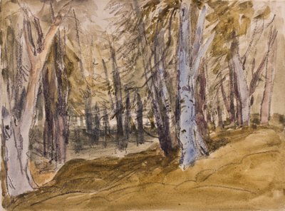 Trees on Box Hill by David Cox