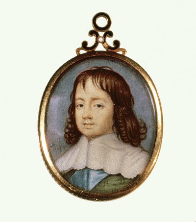 Charles II as a boy by David Des Granges