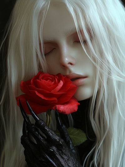 Gothic Rose Dream by David Drake