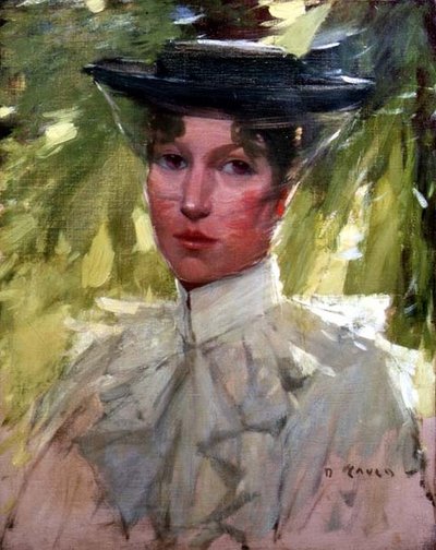 Portrait of a Young Woman by David Gould