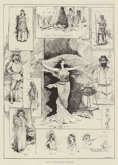 She, at the Gaiety Theatre by David Hardy