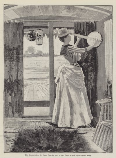 The Strange Adventures of a House-Boat, by William Black by David Hardy