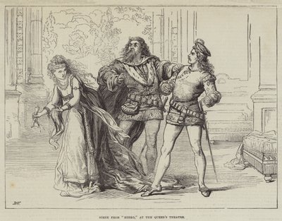 Scene from Hinko, at the Queens Theatre by David Henry Friston