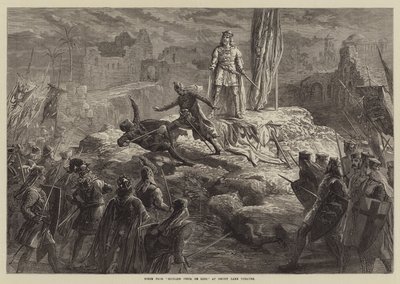 Scene from Richard Coeur de Lion, at Drury Lane Theatre by David Henry Friston