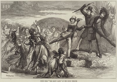 Scene from The Happy Land, at the Court Theatre by David Henry Friston