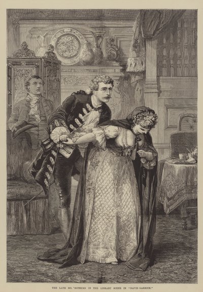 The Late Mr. Sothern in the Library Scene in David Garrick by David Henry Friston