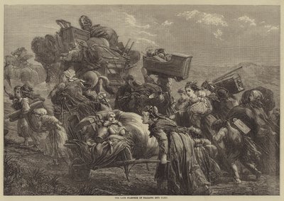 The late Stampede of Peasants into Paris by David Henry Friston