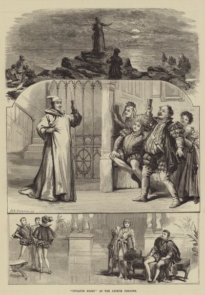 Twelfth Night at the Lyceum Theatre by David Henry Friston