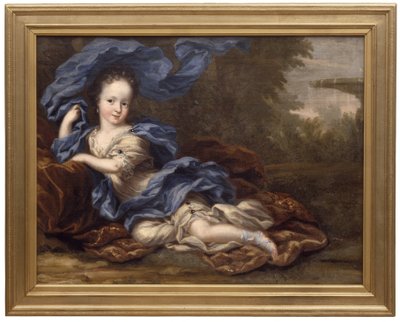 Hedvig Sofia, 1681-1708, Princess of Sweden, Duchess of Holstein-Gottorp by David Klöcker Ehrenstrahl