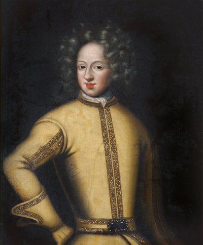 Charles XII (1682-1718), Count Palatine of Zweibrücken, King of Sweden by David Klöcker Ehrenstrahl