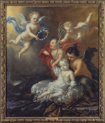 Ulrik (1684-1685), Prince of Sweden, Allegory of His Death by David Klöcker Ehrenstrahl