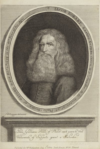 Jacob Bobart by David Loggan