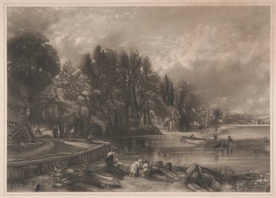 Stratford Mill, The Young Waltonians by David Lucas