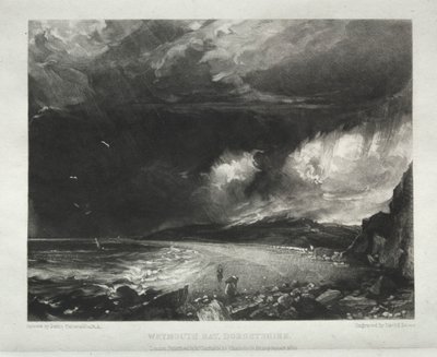 Various Subjects of Landscape, Characteristic of English Scenery from Pictures Painted by John Constable, R.A.: Weymouth Bay, Dorsetshire by David Lucas