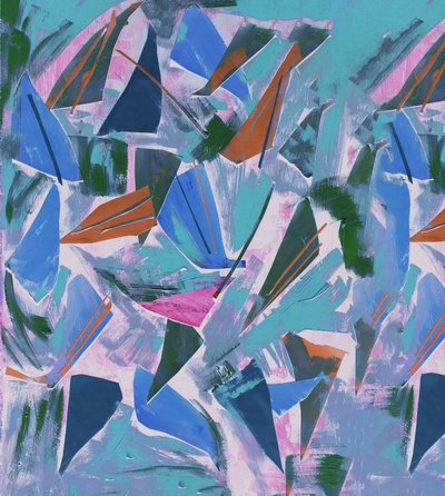 Ground Sample in Blue by David McConochie