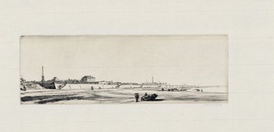 Ayr Beach by David Muirhead Bone