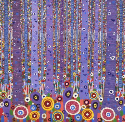 Purple Forest 1, 2012 by David Newton