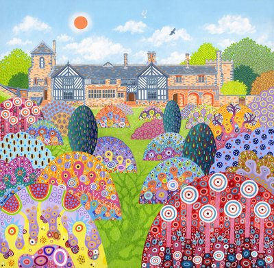 Shibden Hall Sun, 2022 by David Newton