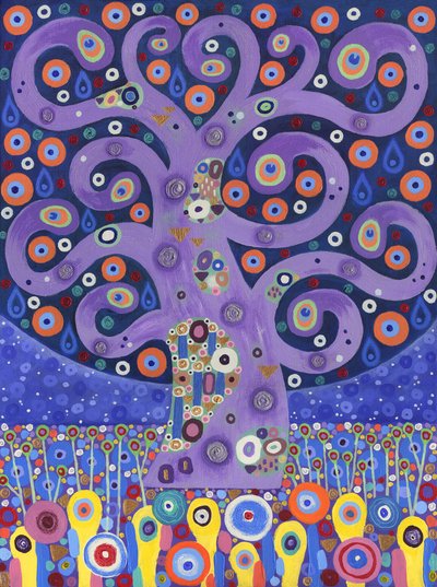 The Peacock Tree, 2011 by David Newton